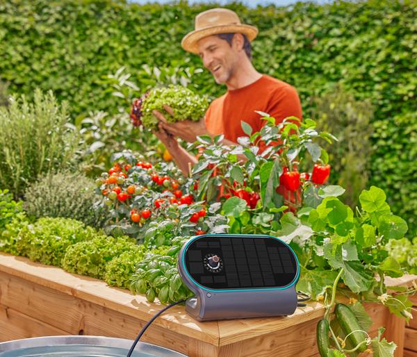 GARDENA Solar-Bewässerung AquaBloom L Set,