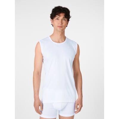 Herren-Undershirt, Weiß