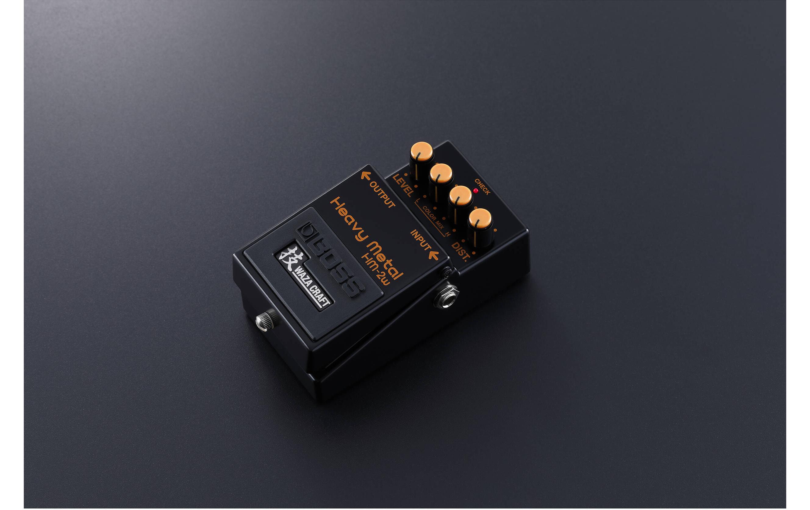 Pedal HM-2W<br>Neuauflage des legendären Distortion-Pedals, erweitert auf Basis der «Waza»-Handwerkskunst