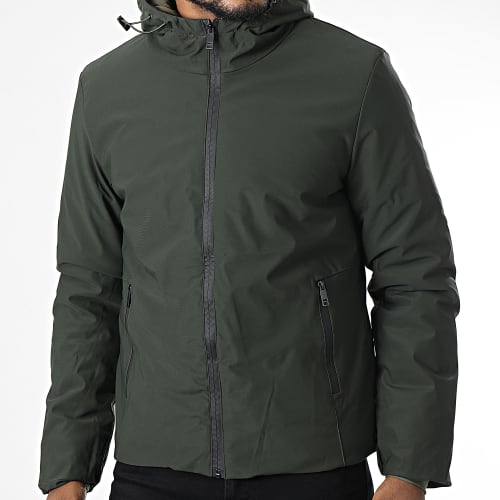 Veste Zippée Capuche TR-2205 Vert Kaki