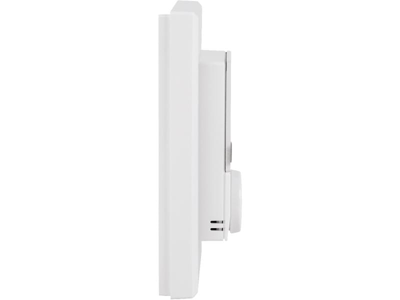 Homematic IP Smart Home Funk-Wandthermostat mit Luftfeuchti Smarter Raumthermostat mit Display – HmIP-WTH-1