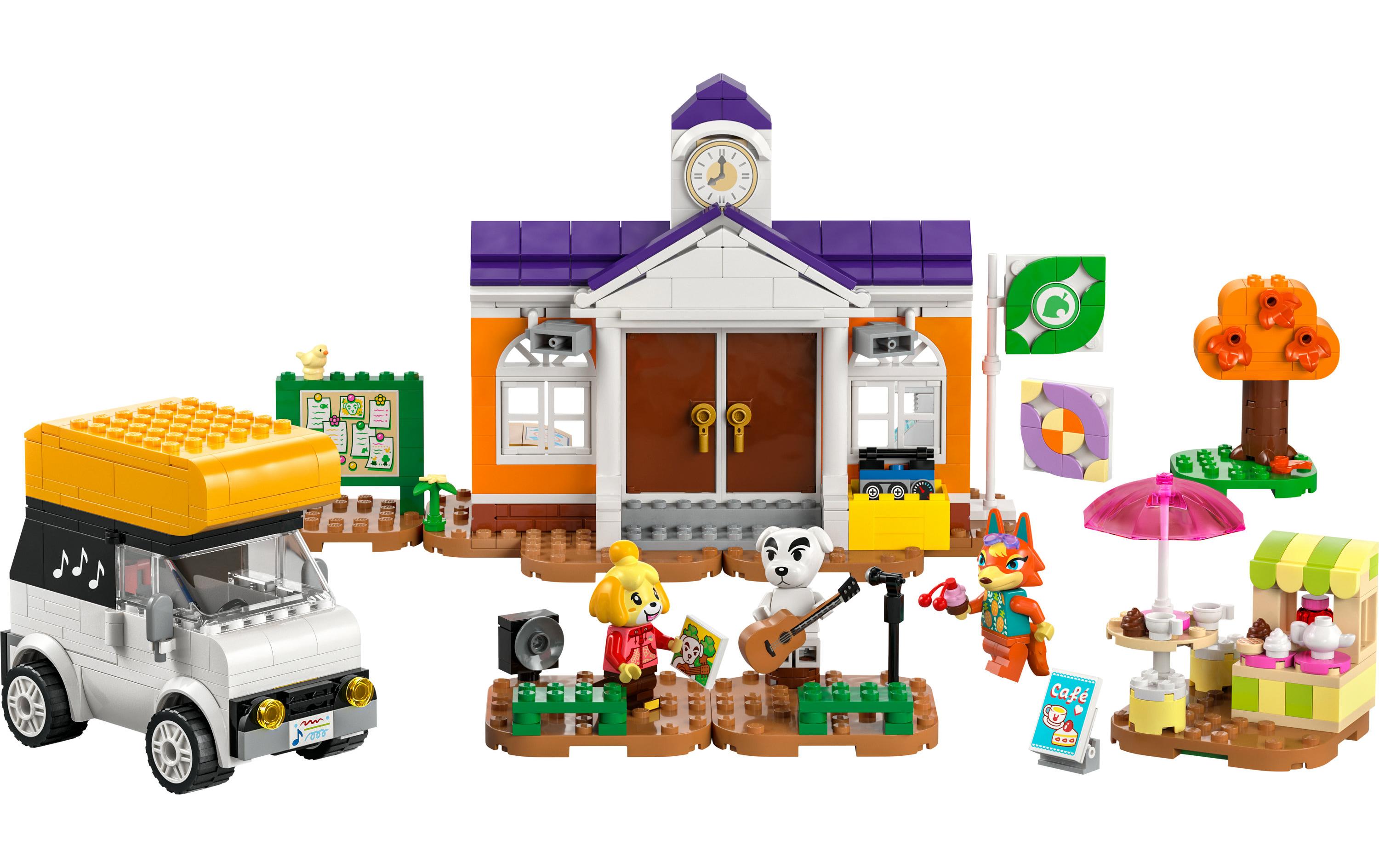 Animal Crossing K.K. spielt auf dem Festplatz 77052Spielzeug zum Anpassen mit 3 LEGO Animal Crossing Figuren