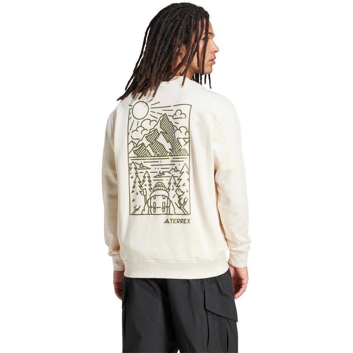 adidas Terrex Wild Crew Sweatshirt Herre