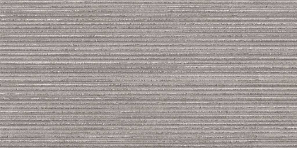Jabo Overland Greige Groove vloertegel 60x120cm gerectificeerd