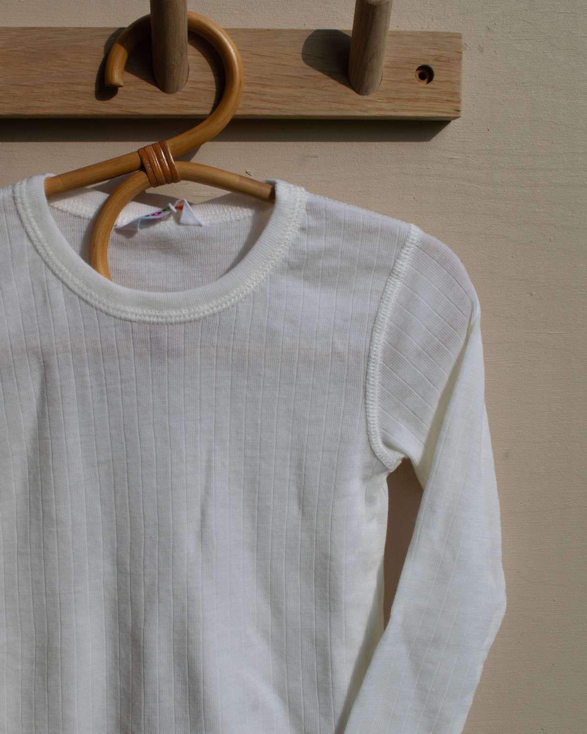 Ulltrøye Langermet – 100% Merino – Rib – Basic