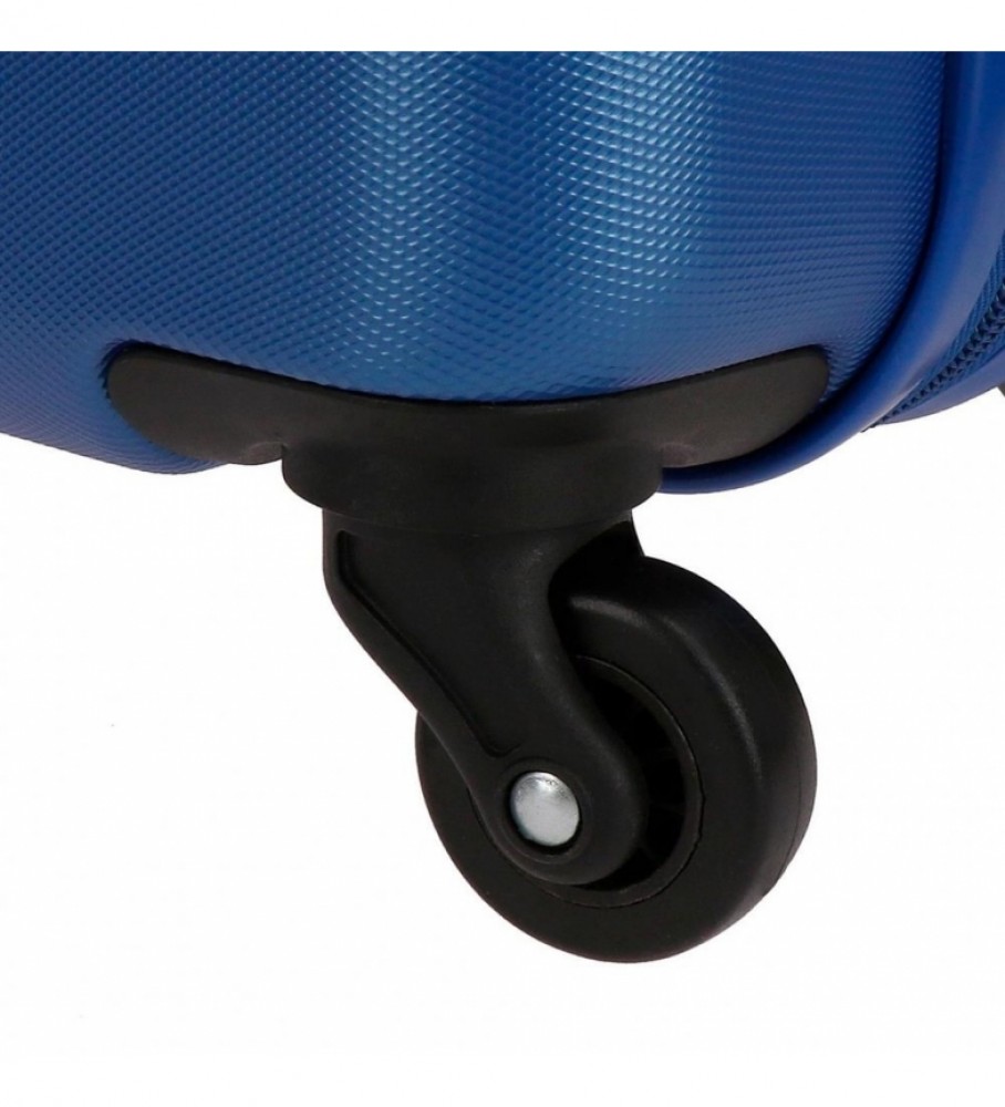 Mala rígida grande Roll Road Flex Blue