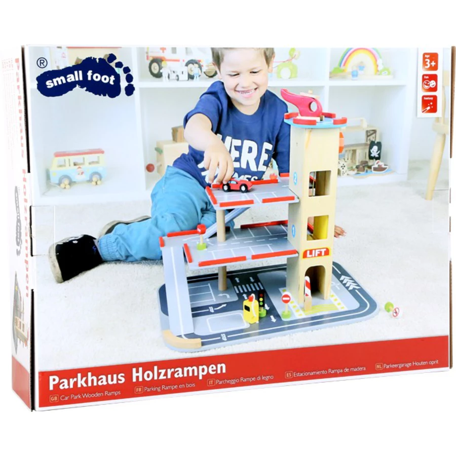 small foot® Parkhaus Rasante Abfahrt