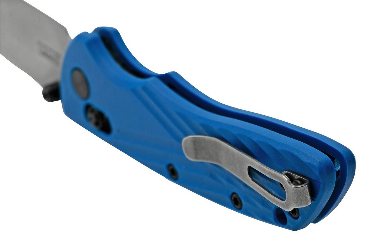 Hogue Deka 24363, Magnacut Wharncliffe Stonetumble Blue Polymer, zakmes