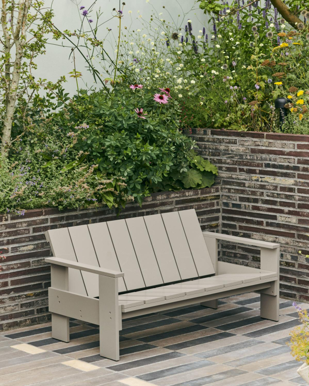 Hay Crate Lounge tuinbank London Fog