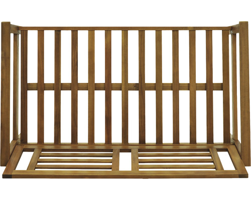 Alina Garden Place 4-zits houten tuinmeubelset bestaande uit: tafel, 2 stoelen, tweezitsbank, kussens