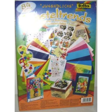 Folia 943 Bastelset Jugendliche Basteltrends, 84 Teile