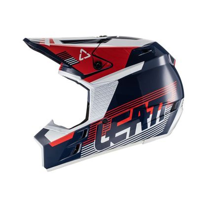 Casque cross Leatt 3.5 V22 - ROYAL 2023 - Bleu / Rouge