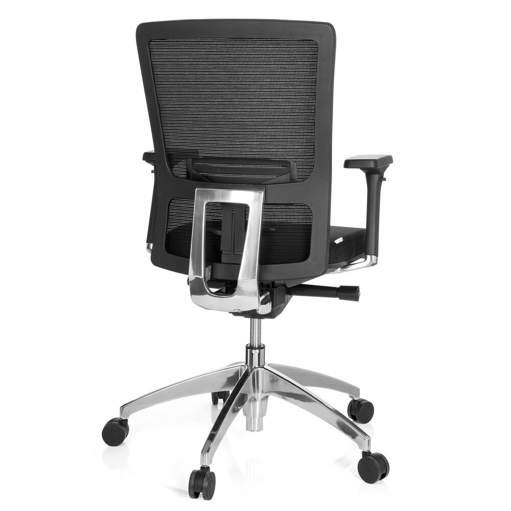 Profi Bürostuhl ASTRA BASE Stoff mit Armlehnen (höhenverstellbar) hjh OFFICE