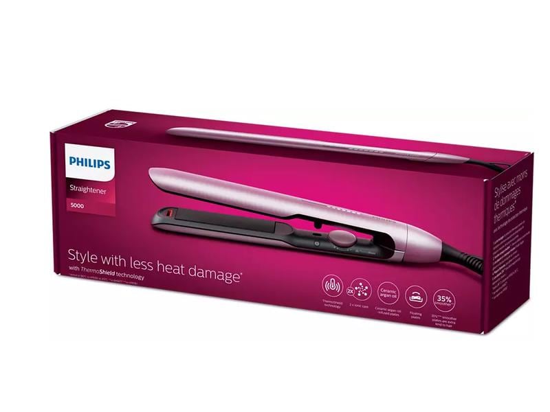 Philips Haarglätter 5000 Series BHS530/00 Rosa Streckeisen