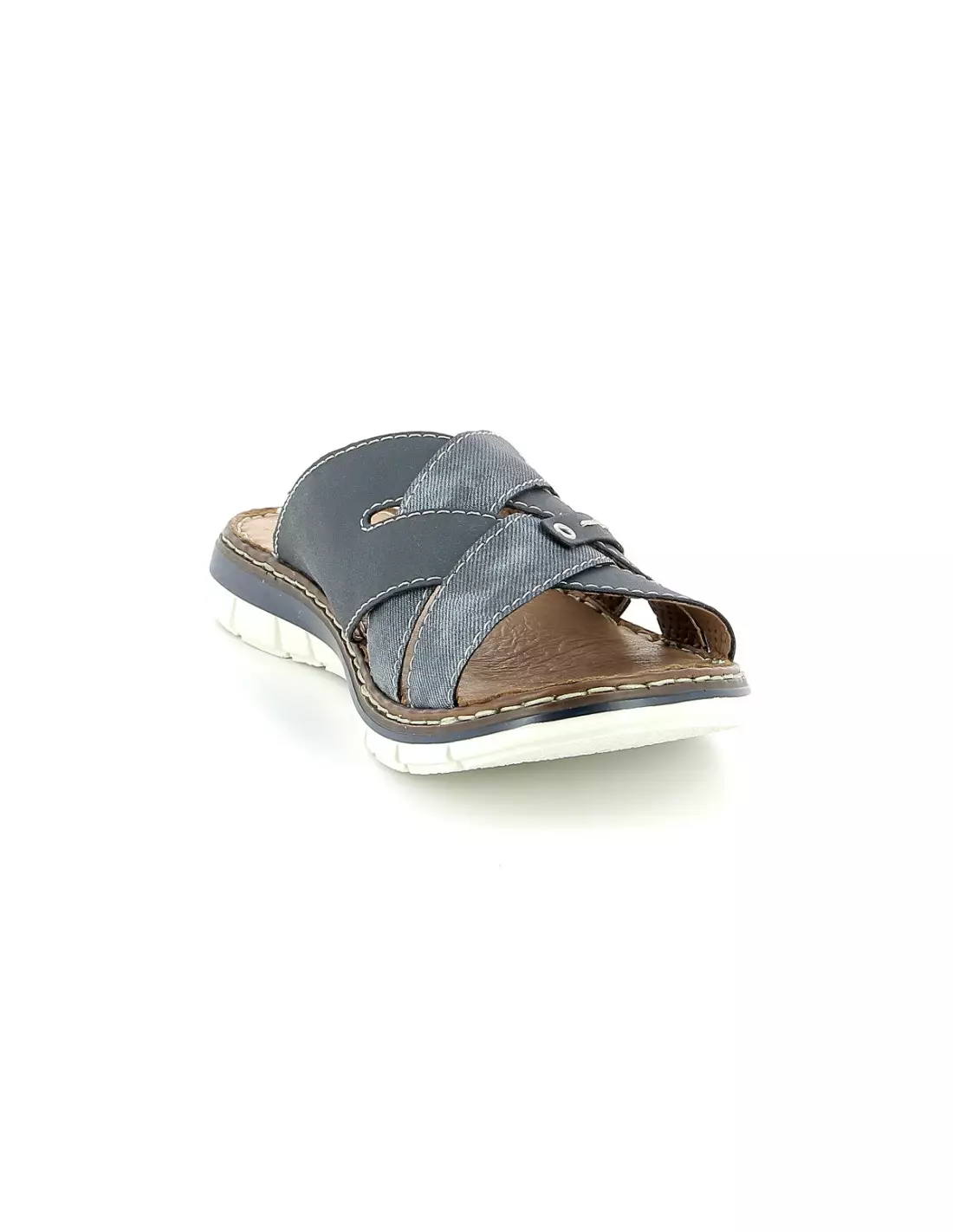 RIEKER RIEMAUVE 25199 - Sandales, mules & nu-pieds Bleufoncé