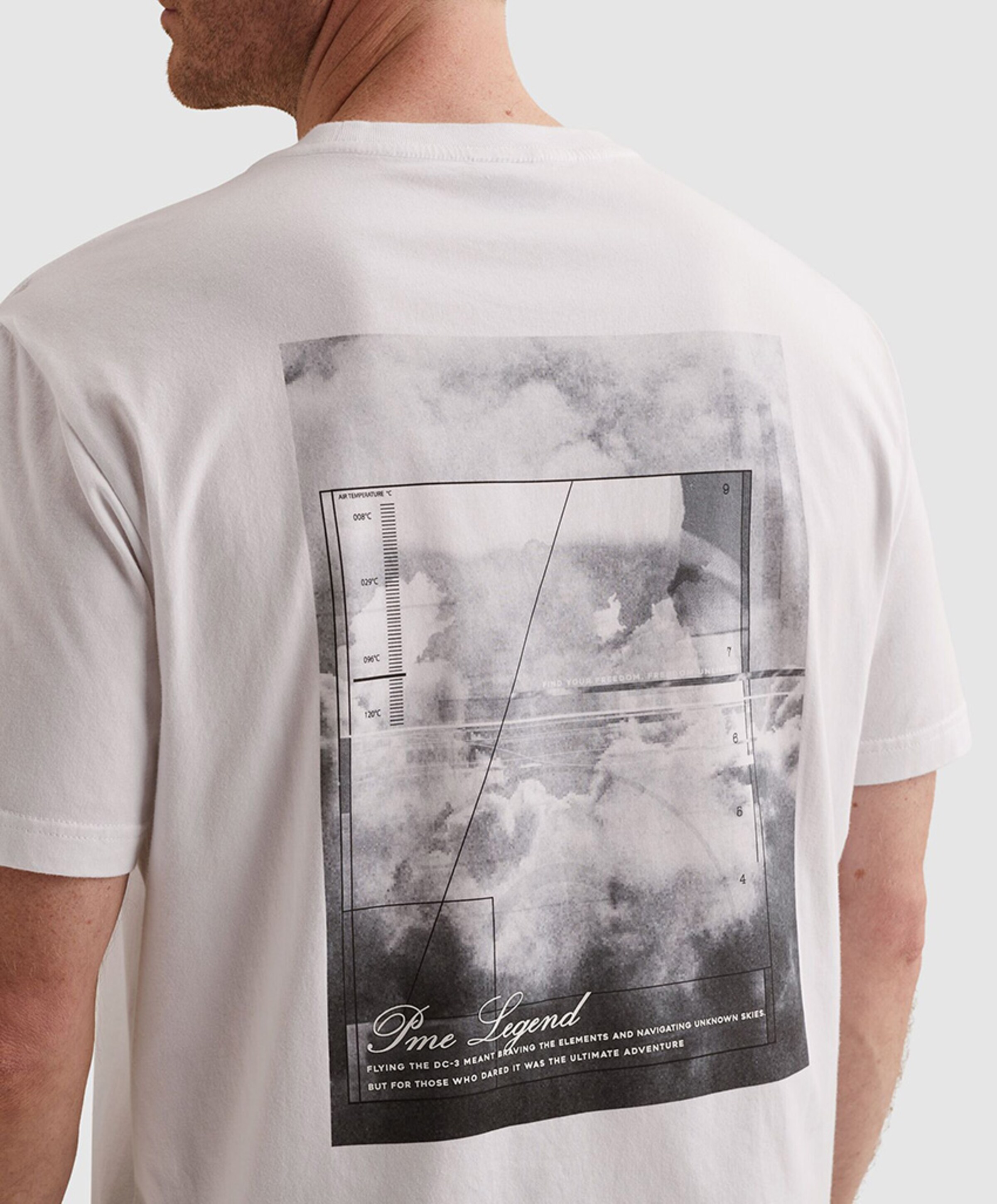 PME Legend Heren T-shirt wit