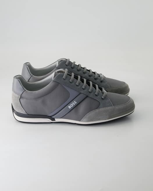 Boss Saturn Lowp Sneaker in Grau