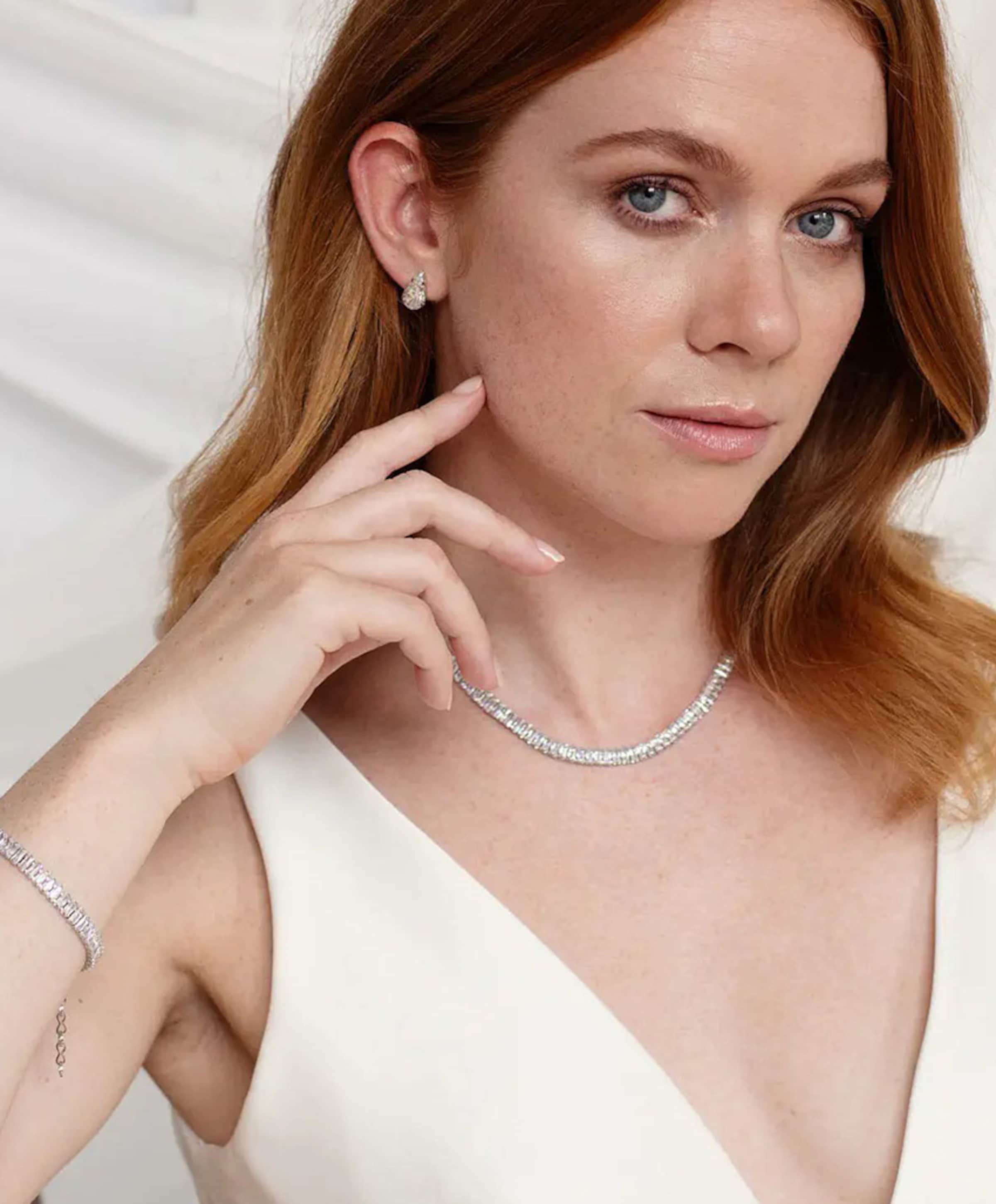 Abrazi Dames ketting zilver