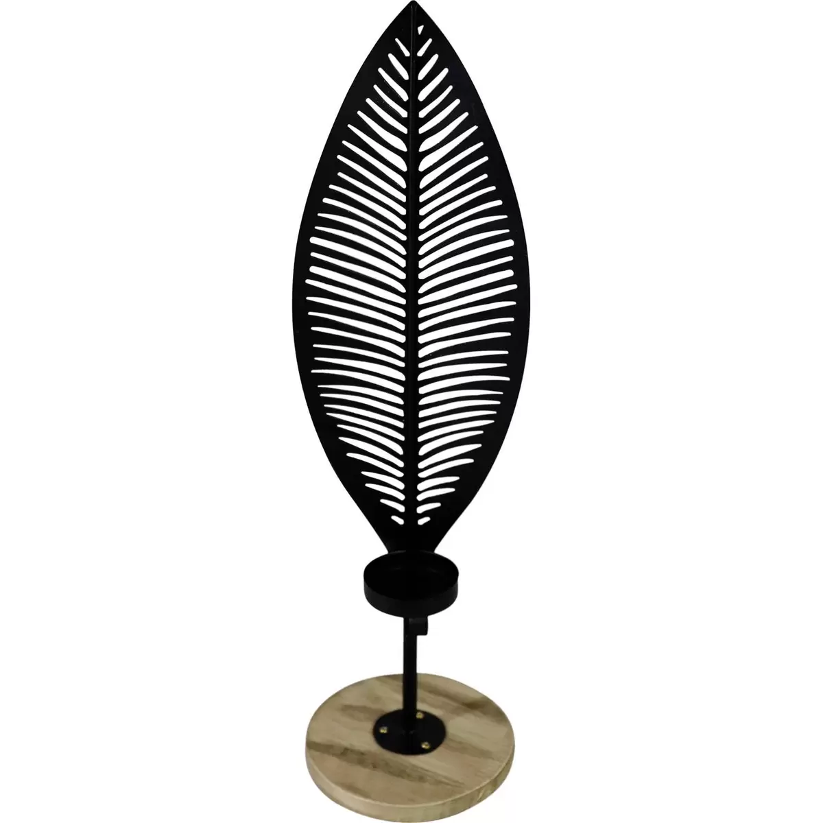 Dekofeder Debora natur,schwarz
