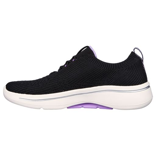 Skechers GO WALK Arch Fit Sneakers, Black Lavender, 40