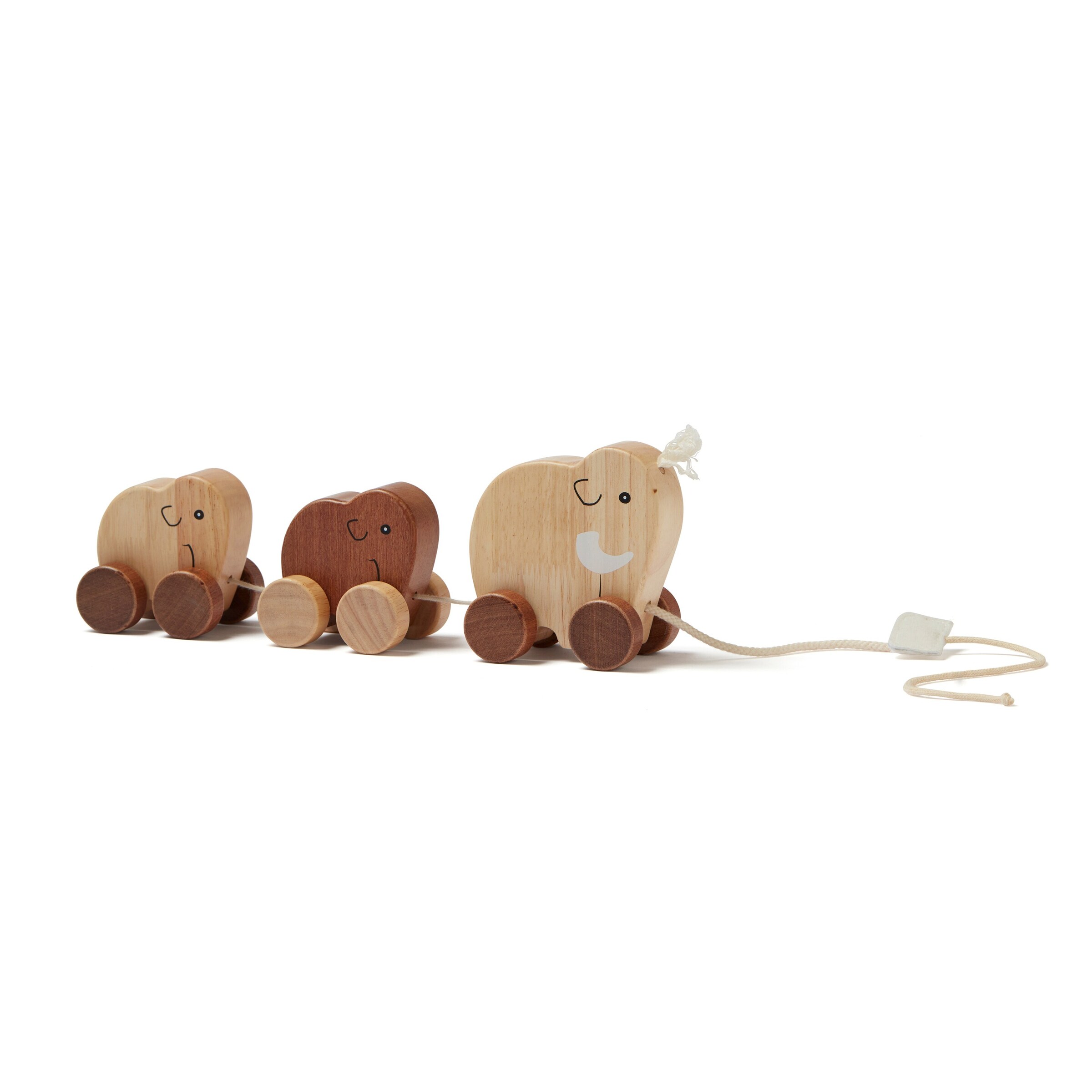 Kids Concept Nachziehtier Mammutfamilie
