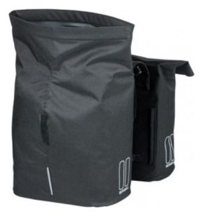 Sacoche Double Basil City 28-32L Noir