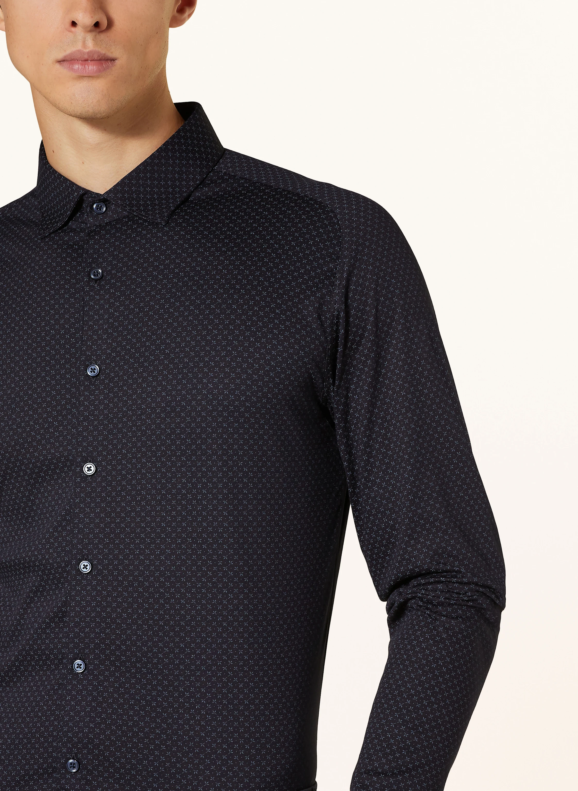 DESOTO Jerseyhemd Slim Fit