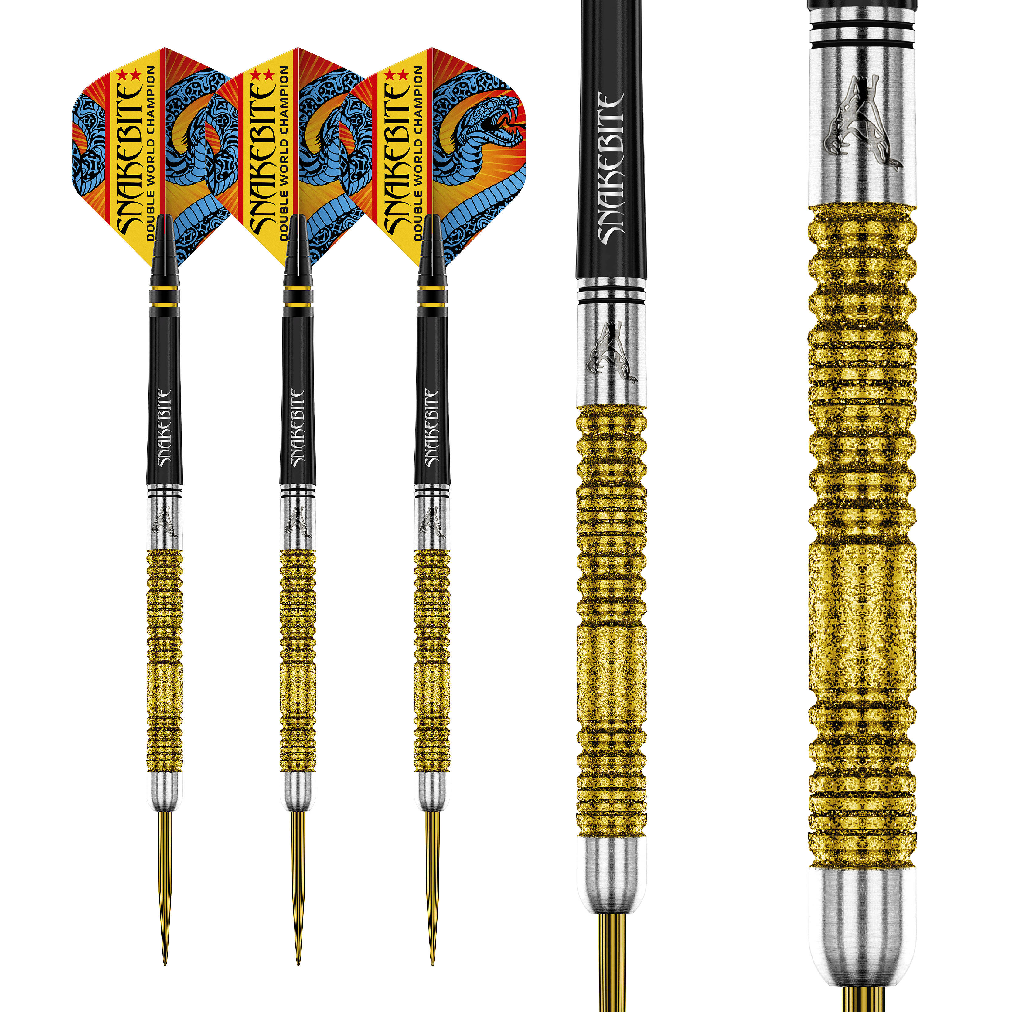 Red Dragon - Peter Wright - Euro 11 Element DWC Gold - Steeldart