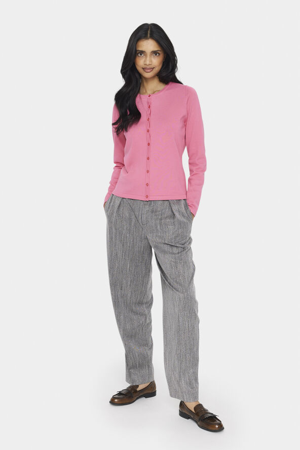 Saint Tropez A8661, MilaSZ R-Neck Cardigan Chateau rose