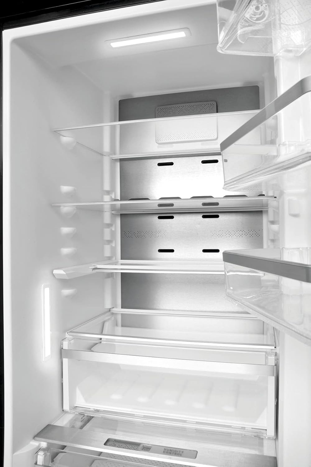 Bauknecht KGDNF 20C GDSX Kühl-Gefrier-Kombination/ C/201cm Höhe/158 kWh/Jahr/257L Kühlteil /98L Gefrierteil/leise 39dB /DualCool Total NoFrost/Fresh Zone+/Active Fresh Pro/Fresh Zone 0 Degree Schwarz