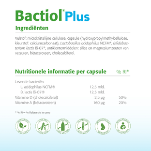 Metagenics Bactiol Plus Capsules 120CP