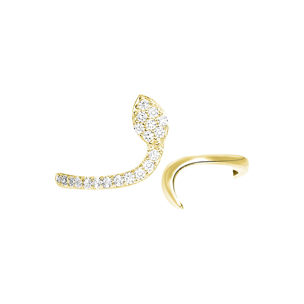 Bague Sabinka Or Jaune Oxyde De Zirconium
