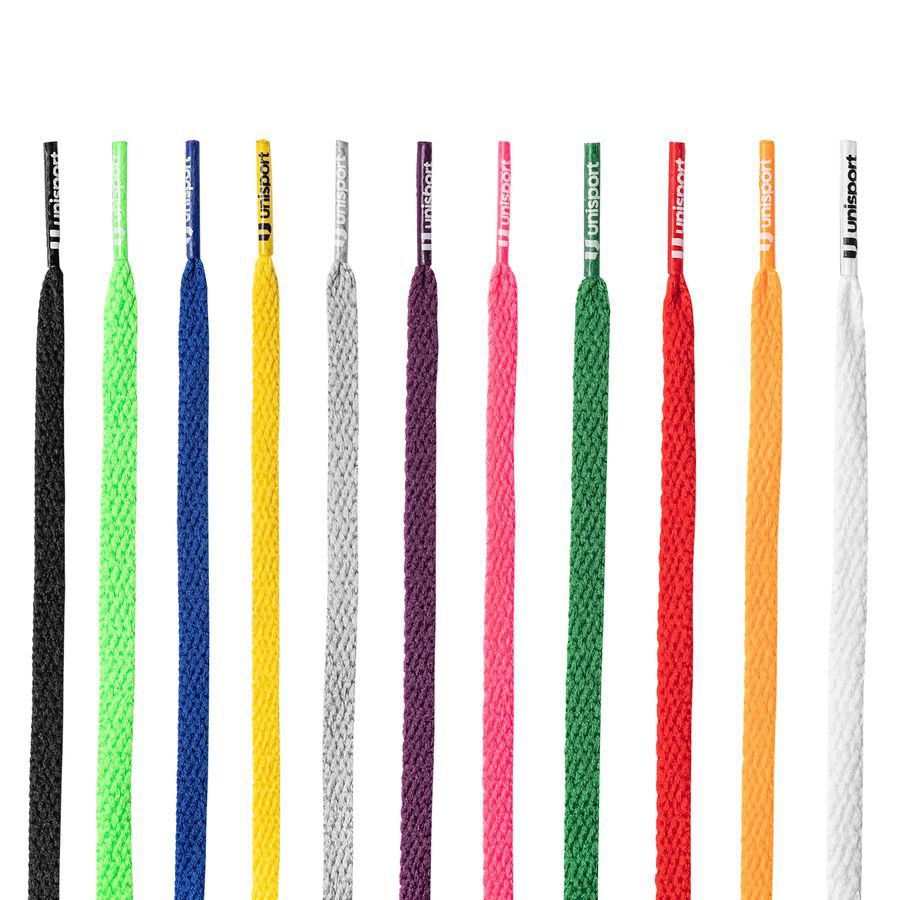 Unisport Lacets pour Chaussures 110x0,5cm Pack de 1 - Multicolor