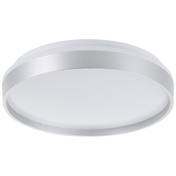 Brilliant plafondlamp Britt zilver ø33cm 3 standen dimbaar