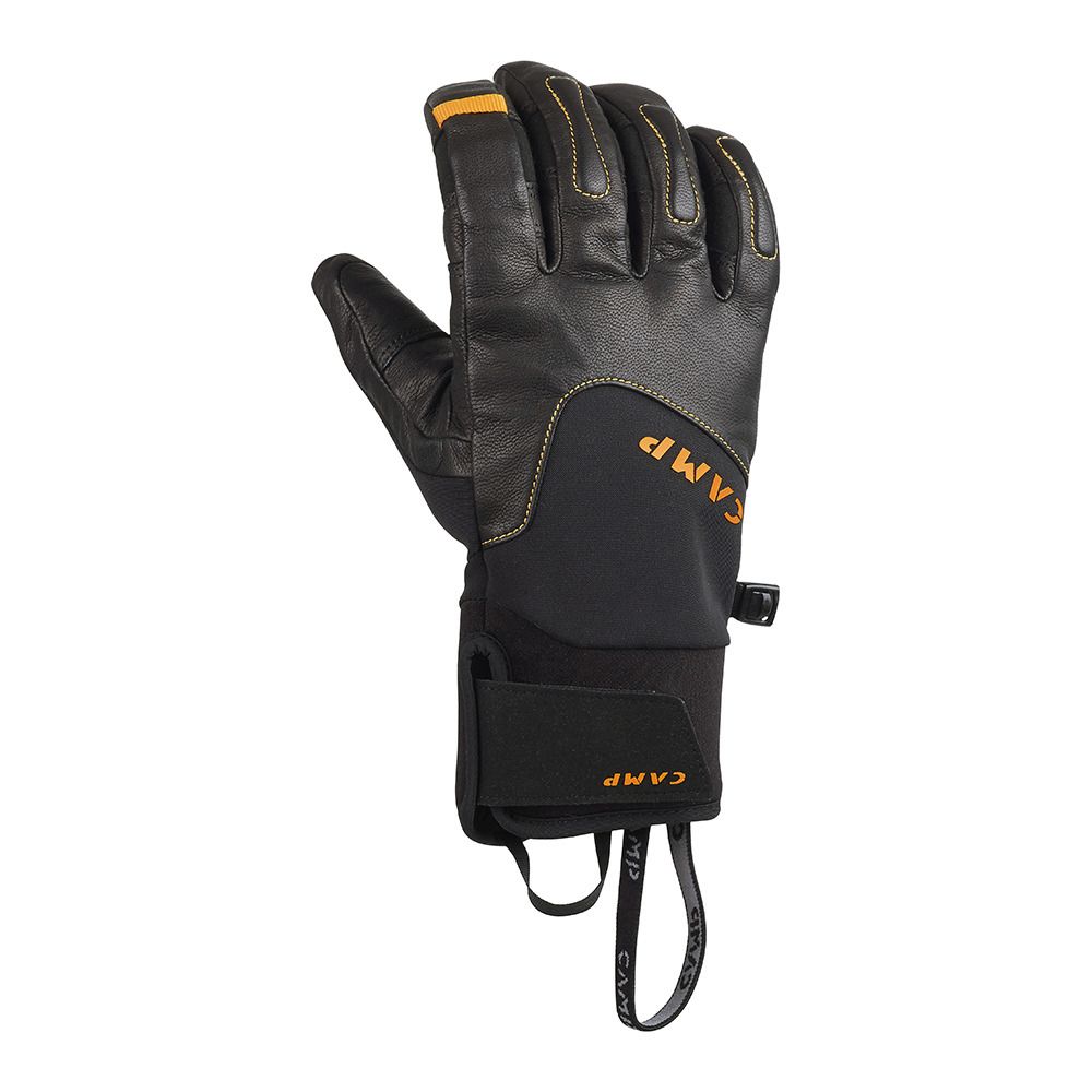 Camp GEKO GUIDE - Gants noir/orange