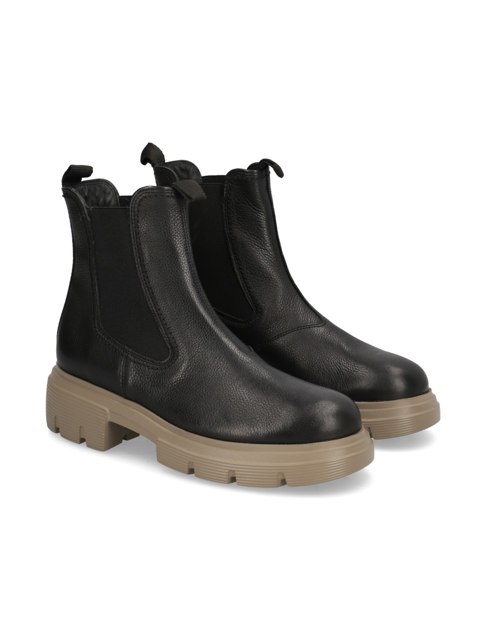 Glattleder Chelsea Boot