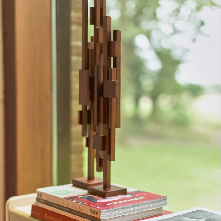 HKliving - Skyline Skulptur, L, mustard
