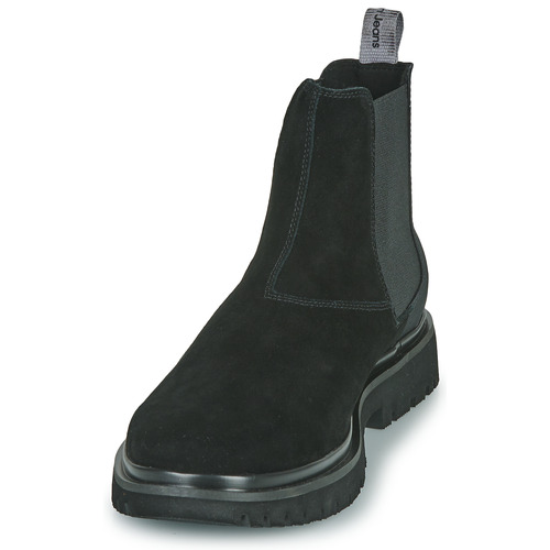 Calvin Klein Jeans - EVA MID CHELSEA BOOT SUEDE Negro