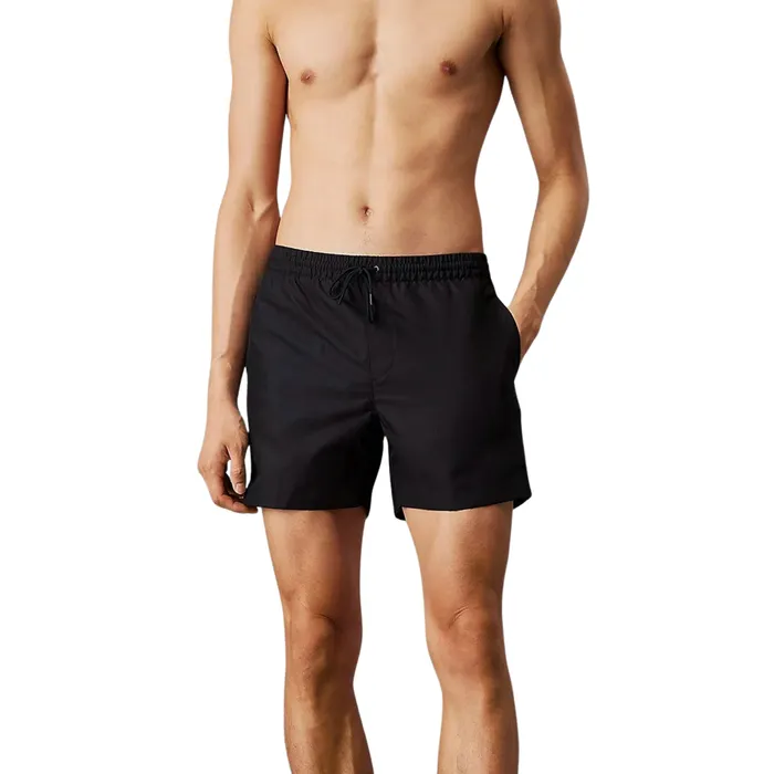Calvin Klein Logo Tape Medium Drawstring Zwemshort Heren