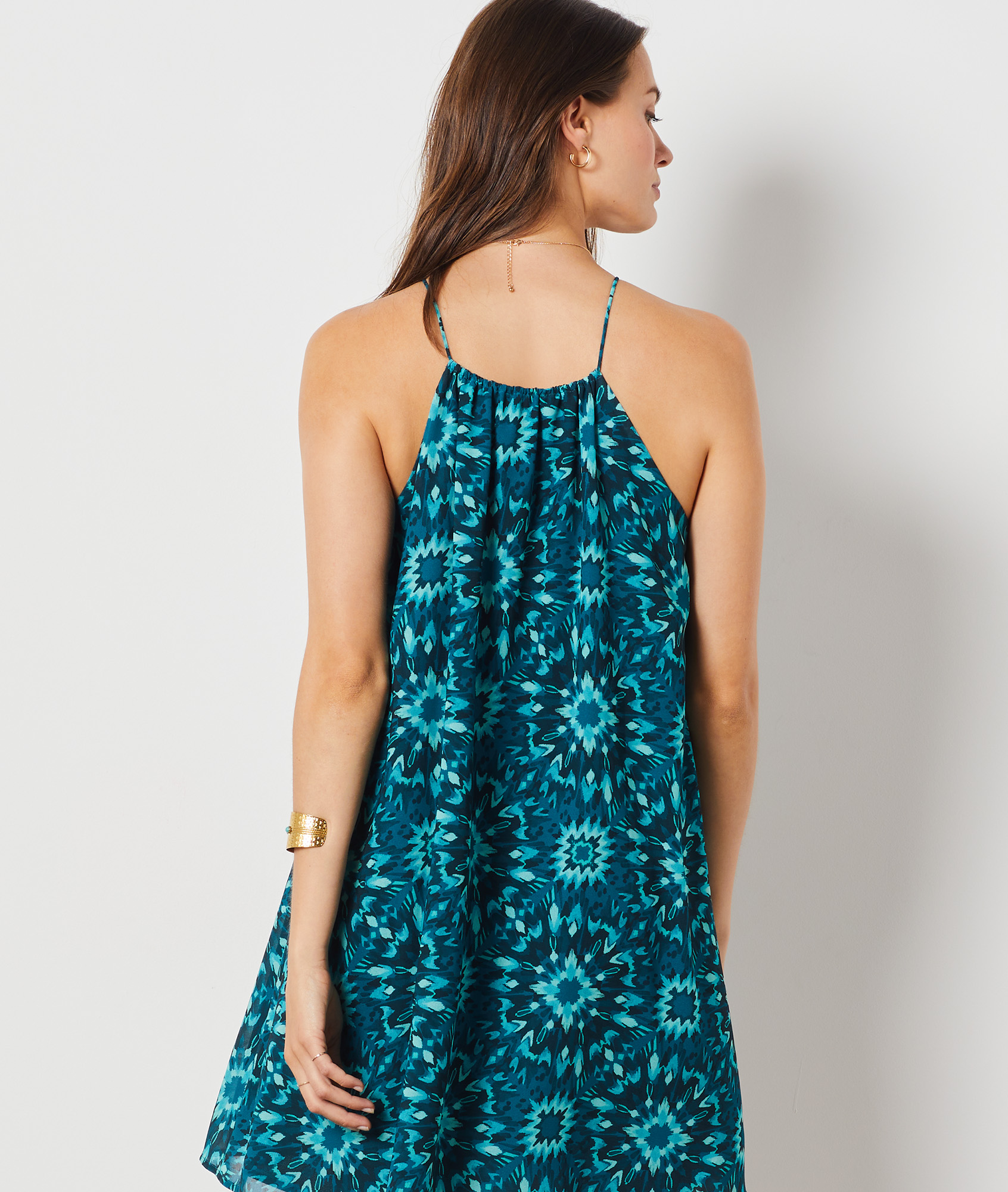 Robe fluide imprimée