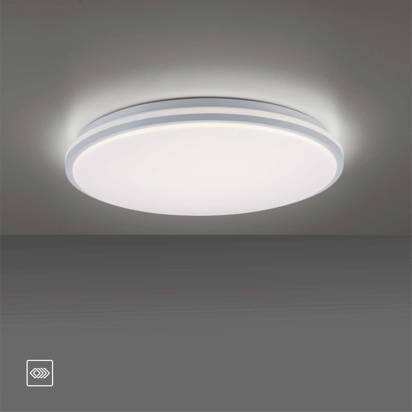 LED-Deckenleuchte - weiß - 3-Stufen-Dimmer