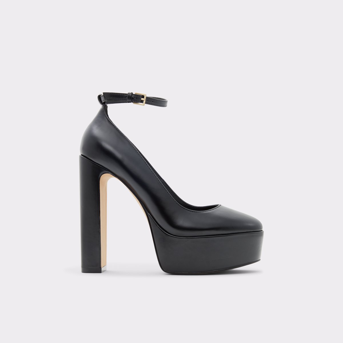 Fonda Black Women Block Heels