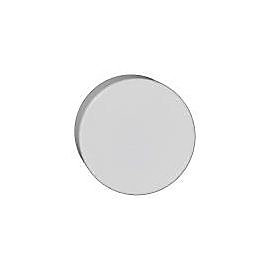 2 embouts bouchon Colours Quadra blanc brillant Ø28 mm