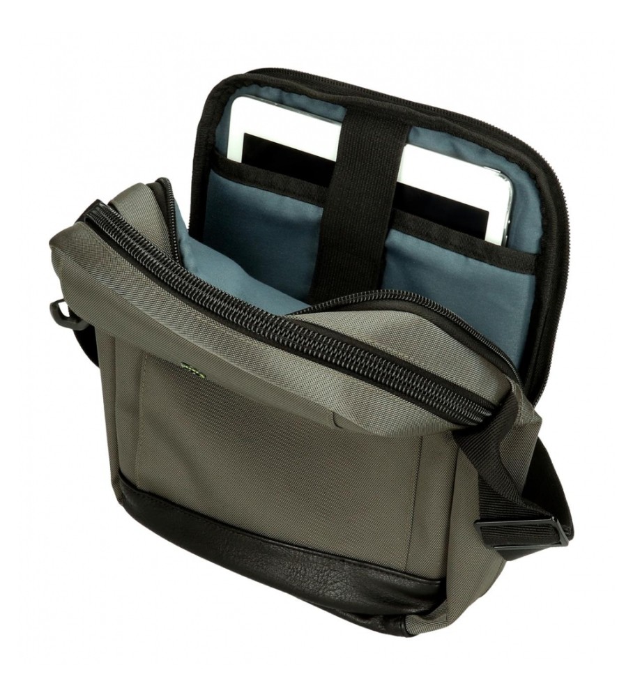 Bolsa de ombro grande Pepe Jeans Leighton para tablets, verde