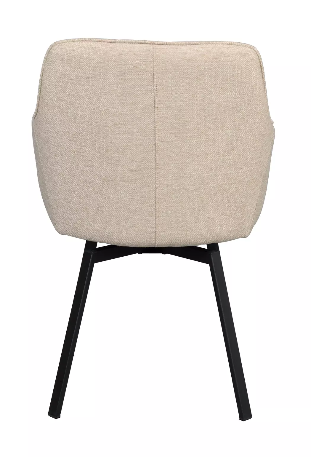 Stuhl Bezug aus Stoff in beige