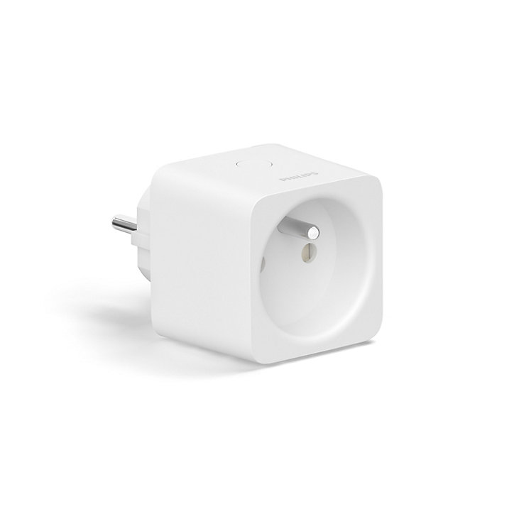 Prise connecté Bluetooth Philips Hue contrôle intelligent IP20 8,1 x 5,1 x 5,1 cm blanc