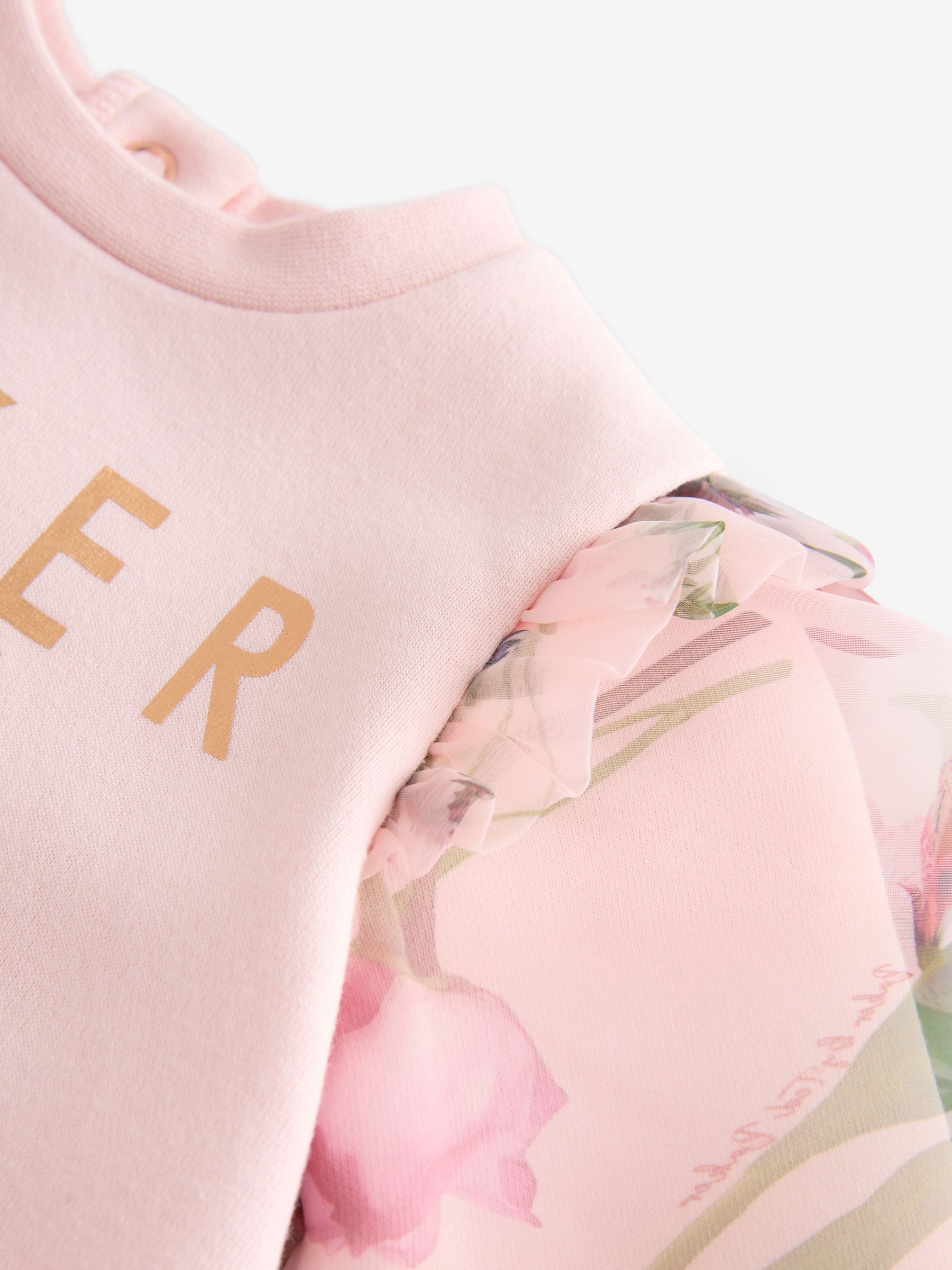Baker by Ted Baker Pink Rompersuit