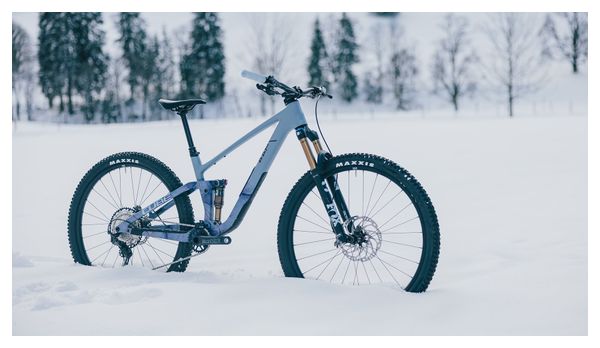 VTT Tout-Suspendu Cube Stereo One44 C:62 Race Shimano Deore XT 12V 29'' Bleu Pigeon Art 2025