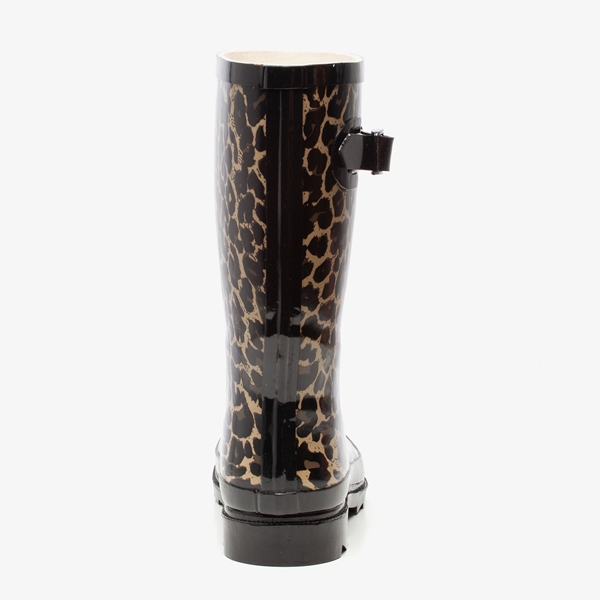 Mountain Peak dames regenlaarzen met luipaardprint