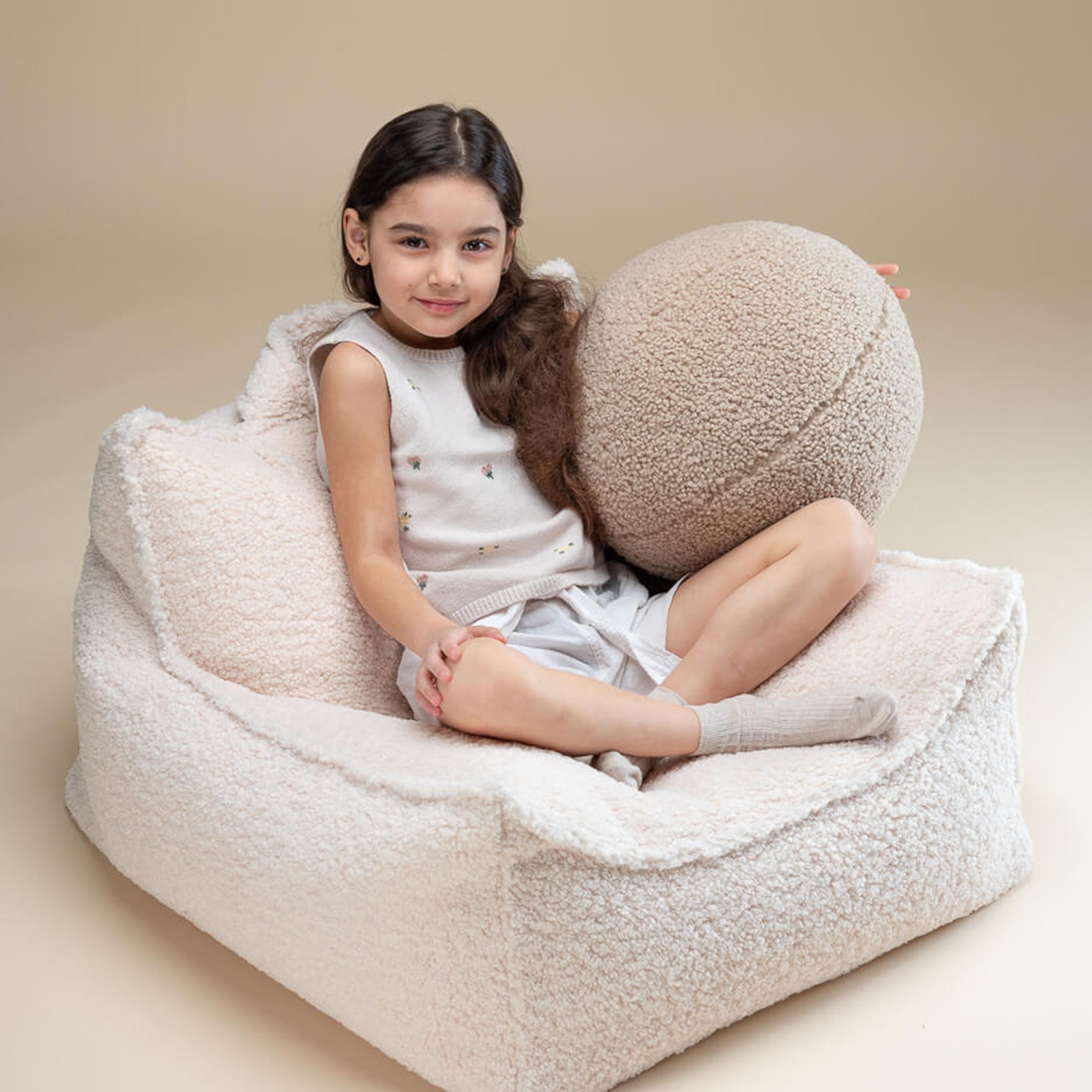 Wigiwama Sitzsack Cream White